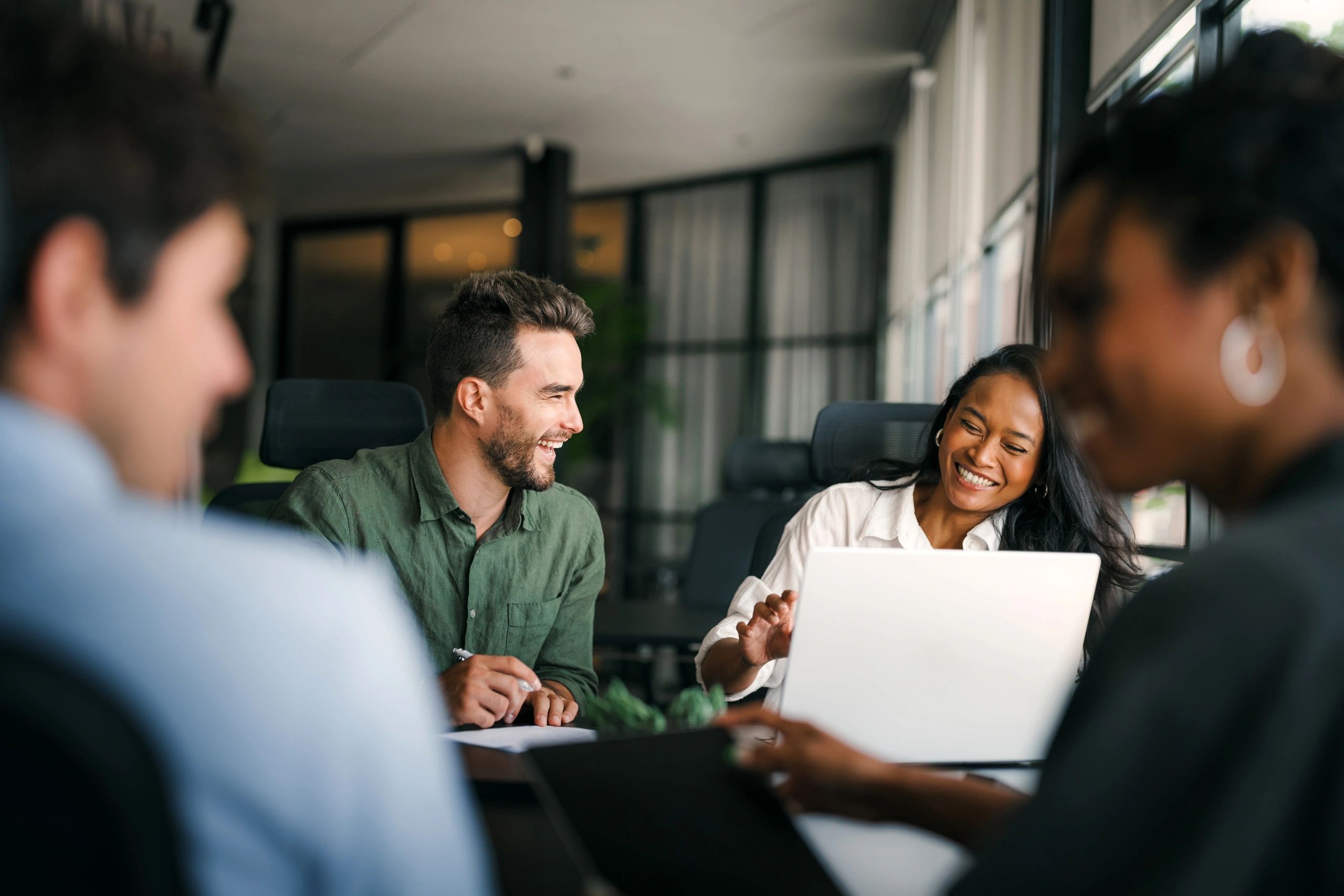 IT support team providing solutions